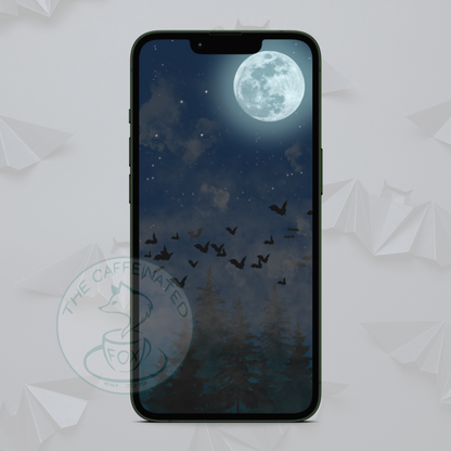 Spooky Night Sky Wallpaper