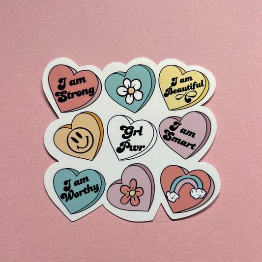 Empowerment Candy Hearts